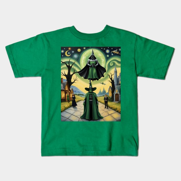 Starr Warz Parody Kids T-Shirt by Rogue Clone